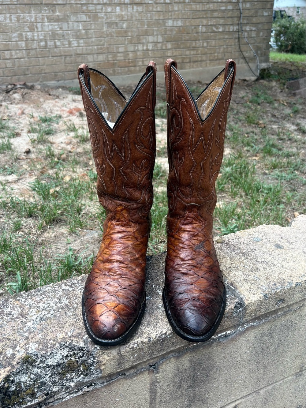 Dan Post Pre Ban Anteater boots 10D
